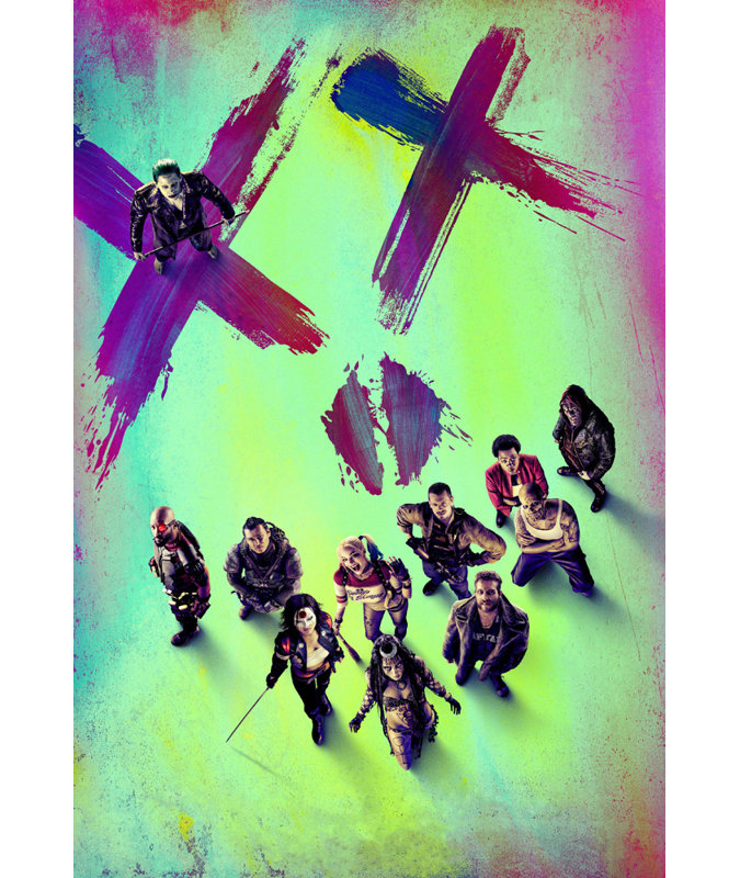 Suicide Squad, 40" H x 27" W