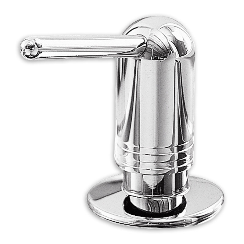 Universal Soap Dispenser, Polished Chrome