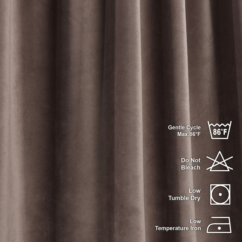 Luxury Matte Velvet Tablecloth, 22 Cappuccino, 156" L x 52" W