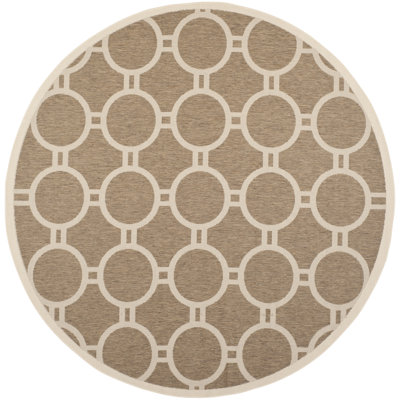 Courtyard Performance Geometric Rug