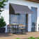 Versatile Retractable Patio Awning with Multiple Protections for Outdoor Enjoyment