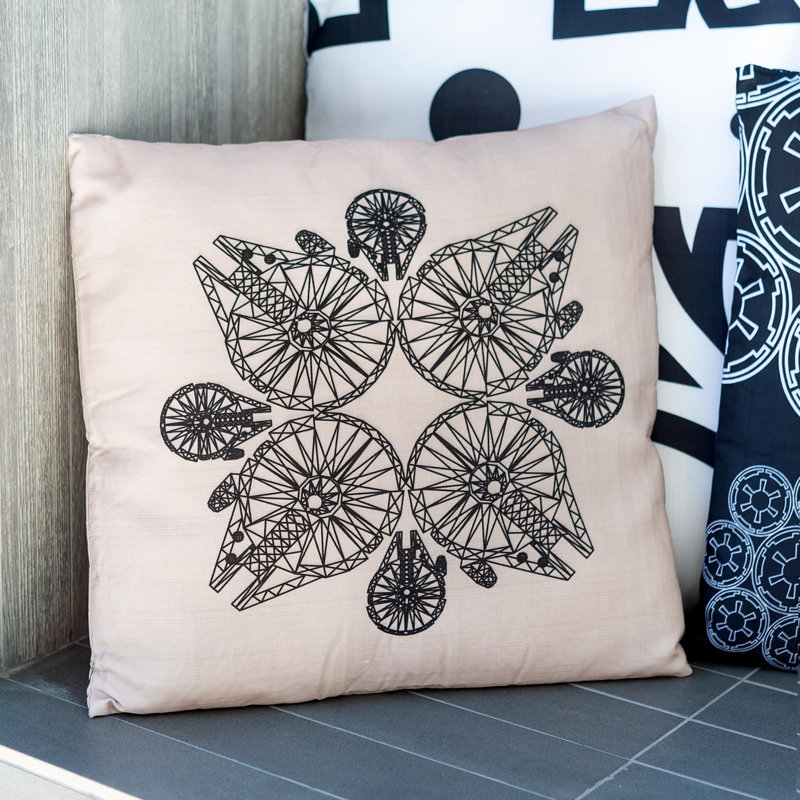 Abstract Throw Pillow