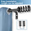 Tringle à rideaux simple hélicoïdale faîteau Sweatt-1356238092-1356238095