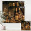 Vintage Wine Cellar - Reproduction d'art sur toile tendue-55951794