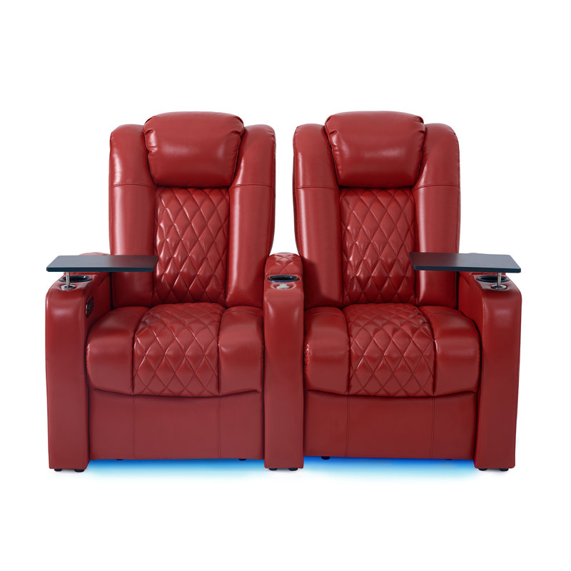 Fauteuil de cinéma inclinable Power Zero Gravity, Rouge