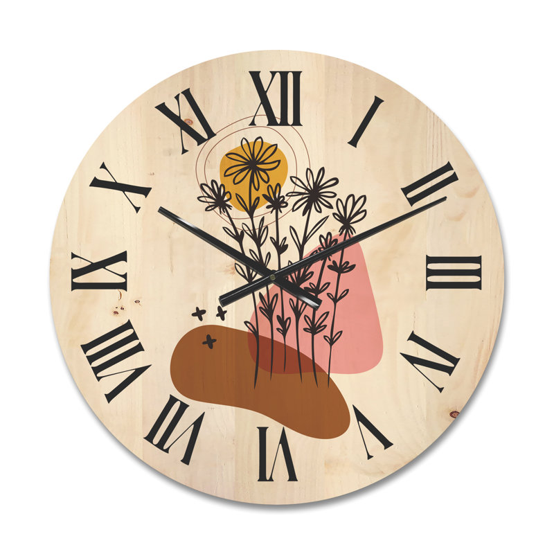 Horloge murale élémentaire, Moyen