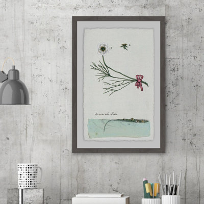 Renoncule Deau - Single Picture Frame Painting