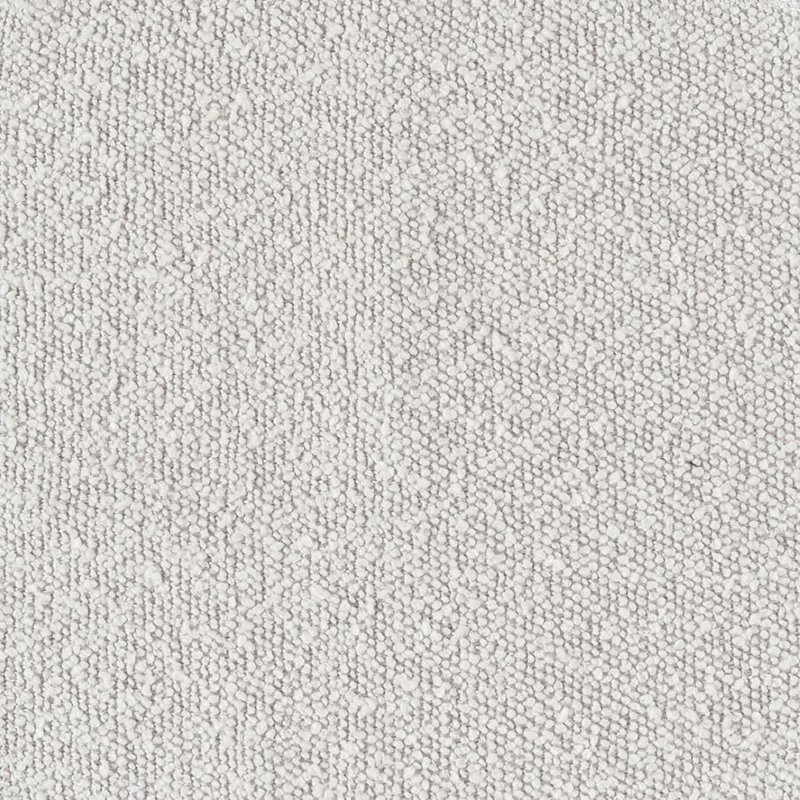 Chaise sans accoudoirs en acrylique Hinojosa, Mélange de polyester ivoire