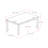 Bensen Solid Wood Base Dining Table