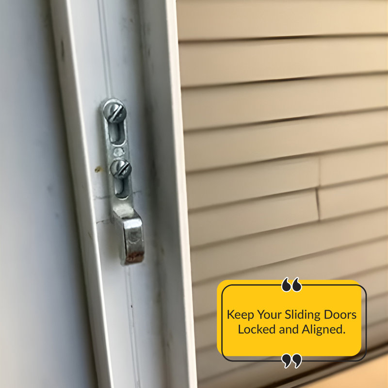 Broyeur de porte de patio en zinc 12-212 Brixwell 5/12 po