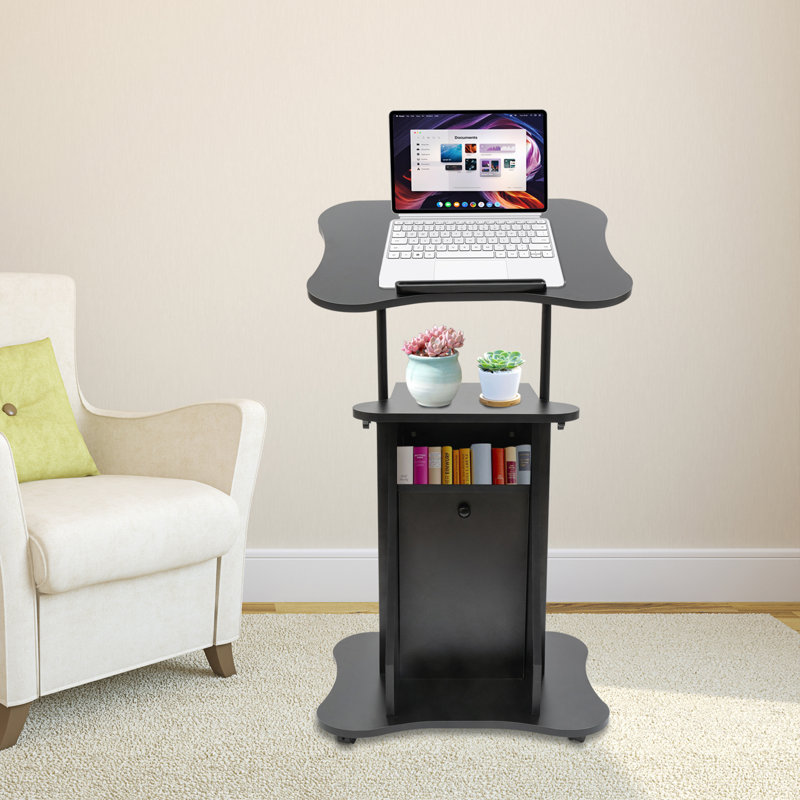 Kynslea Adjustable Metal Base Standing Desk
