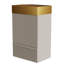 Meuble-lavabo de 20 po avec lavabo en acier inoxydable-1429533226