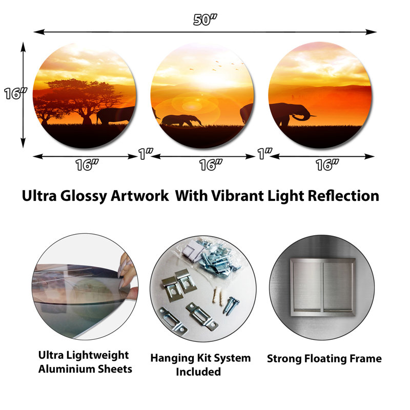 Landscape & Nature Wall Decor on Metal