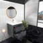 Meuble-lavabo mural 24 po Jack en chêne teck avec lavabo en acrylique renforcé Jack-1782149744