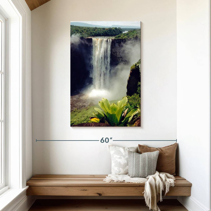 Alvord View Of Kaieteur Falls, 45" H x 30" W