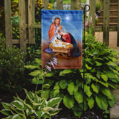 Zarevant Double Sided Polyester Christmas Garden Flag
