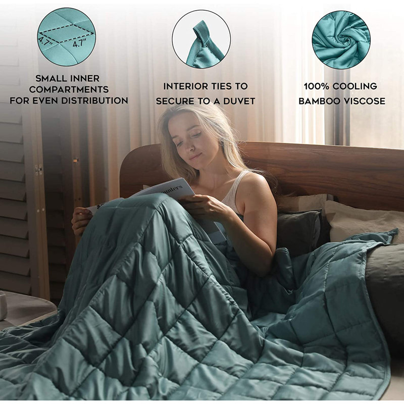 Weighted Throw Blanket, Sea Grass