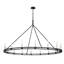 Sutton - 16 Light Chandelier - Textured Black-1082280024