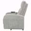 Fauteuil inclinable capitonné