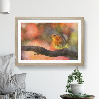 Robin Bird Vol.3 - Picture Frame Painting