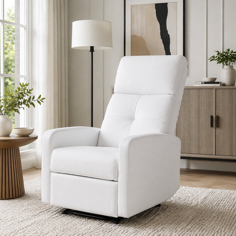 Fauteuil inclinable contemporain avec dossier moelleux