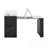Kitchen Island with Drawers, Power Outlet, Wheels and Hooks-1948540417