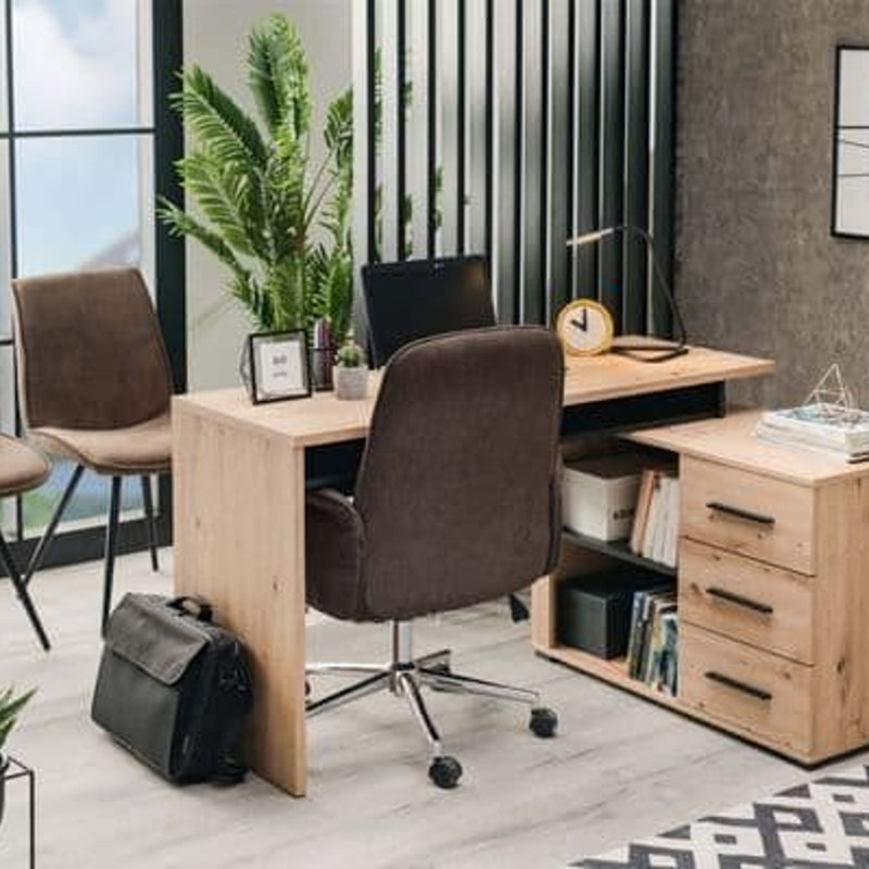 Lambdin Solid Wood Computer Desk