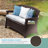 Elements 47'' Resin Outdoor Loveseat-20347309