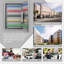 Grey 150 Adjustable Key Cabinet With Lock, Steel Construction, Wall Mount Option In Steel, Construction And Mountable