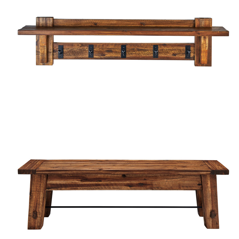 Solid Wood Bench