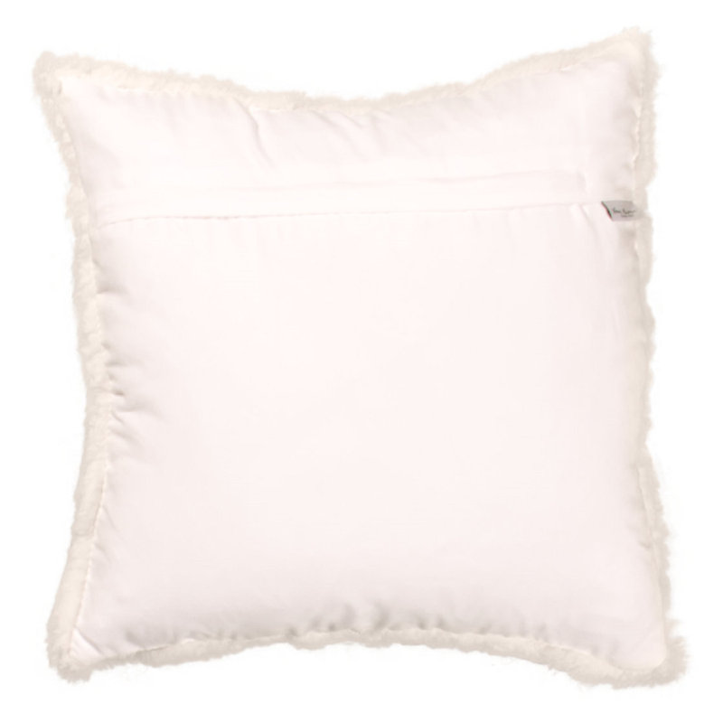 Crossbreed Moonlight Pillow, White, Square, 24"H x 24"W