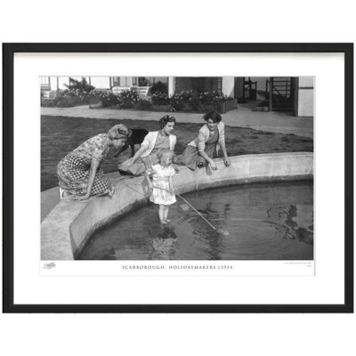 Scarborough, Holidaymakers C1955 by Francis Frith - Single Picture Frame Print