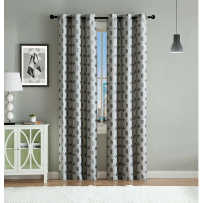 Skipton Semi Sheer Curtain Pair