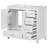 36" White Bathroom Vanity With Ceramic Sink