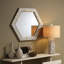Lucille Mother of Pearl Table Lamp with Raffia Shade