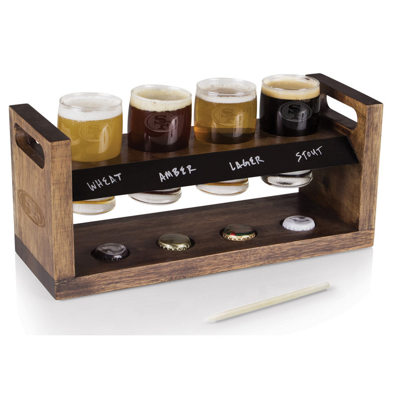 4oz. Beer Flight Set, San Francisco 49ers