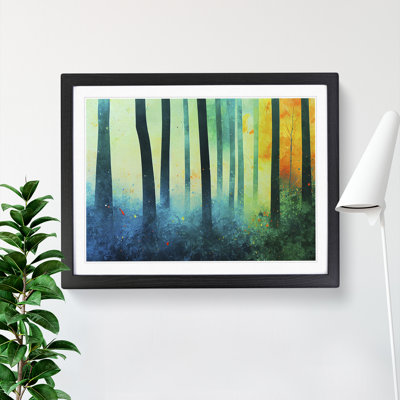 Summer Forest Beauty Vol.1 1 Piece Single Picture Frame Wall Art