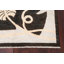 Tapis tribal noir 4 x 6