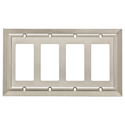 Classic Architecture 4-Gang Rocker Wall Plate