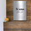 Art mural en métal luxueux «I Love You In French» par Seven Trees Design, 12 po x 16 po-114798605