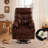 Dual Motor Heating Massage Elderly-Movable Recliner Chair with Wheels and Power Supply-1722119396