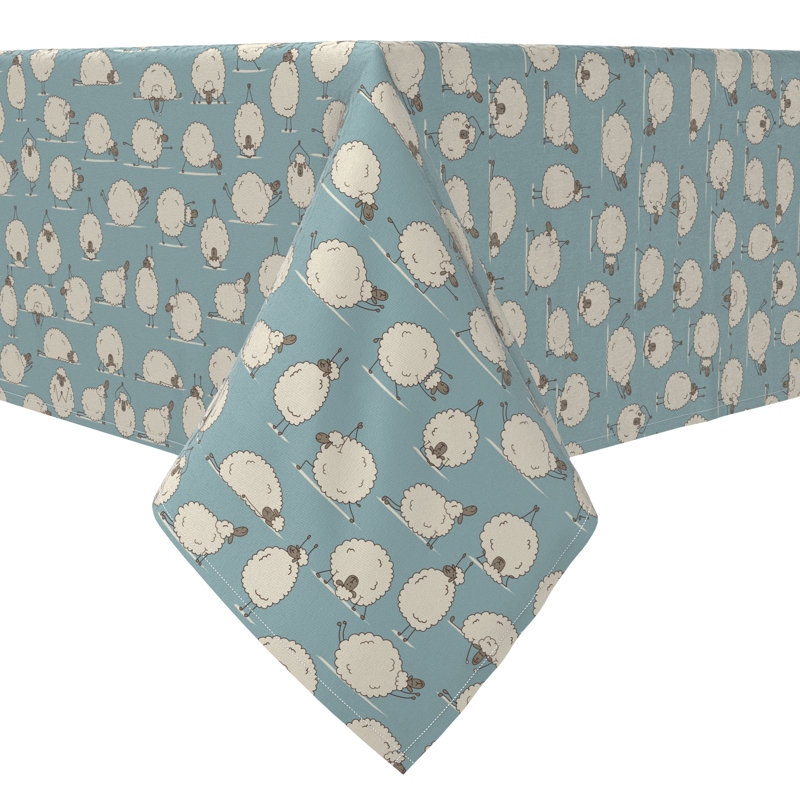 Rectangular Cotton Twill Tablecloth