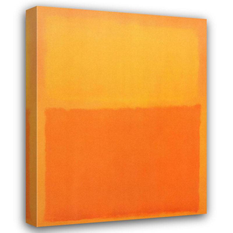 Orange and Yellow, 24" H x 18" W