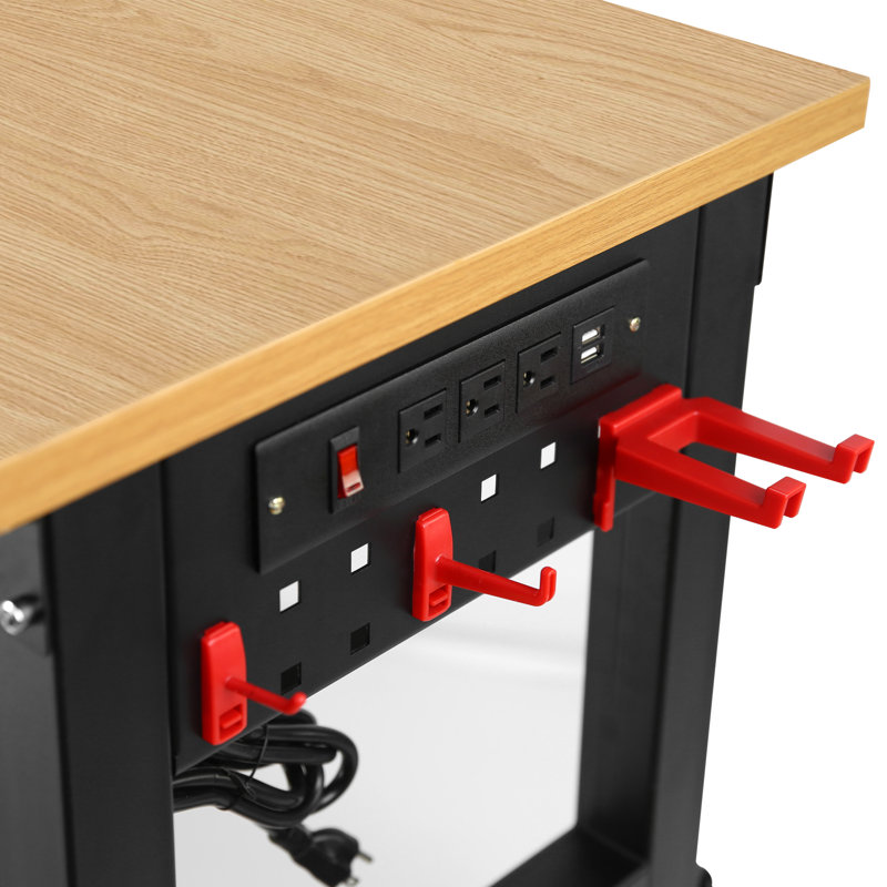 48'' W Height-Adjustable Workbench