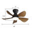 74cm Ceiling Fan with LED Lights-1015486510-1015486505