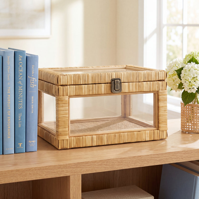 Kashen Wicker Decorative Box