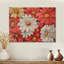 Automne marguerite de jardin charme II - marguerites impression sur bois blanc sur bois de pin naturel-360971071