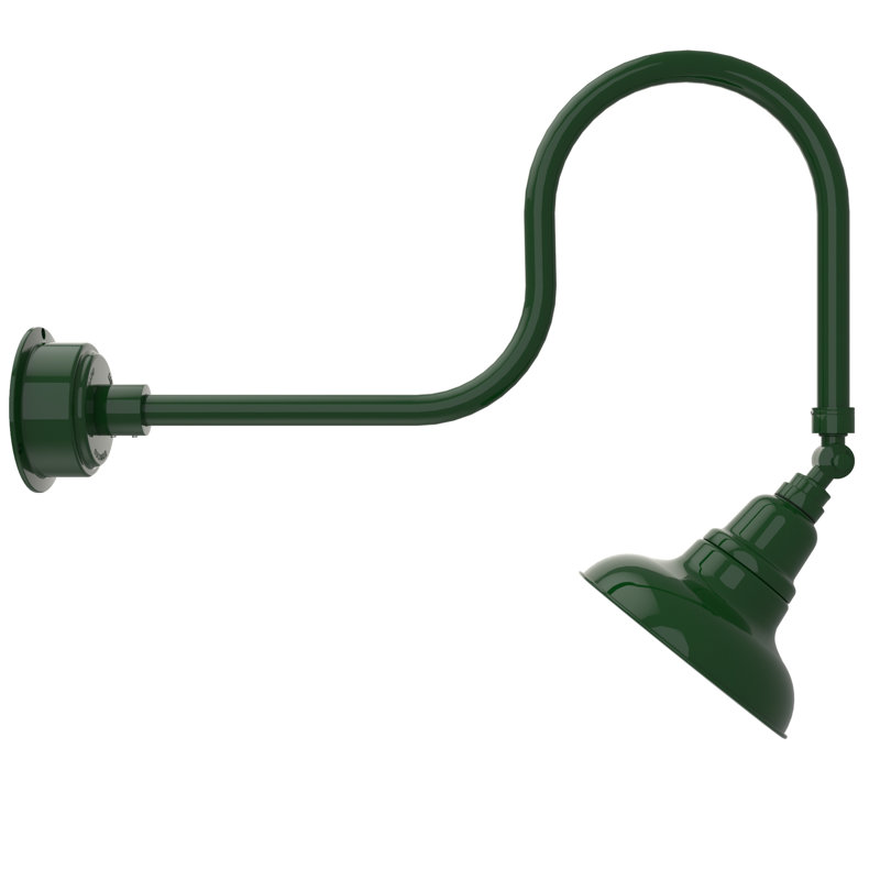 Adesh LED Wall Light, Vintage Green
