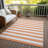 Kinslee Washable Striped Indoor / Outdoor Rug-1439228050