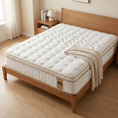 12in-queen Size Hybrid Mattress,medium-softness Spring-hybrid Mattress